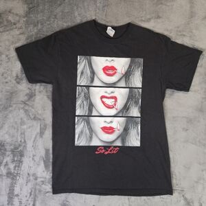 So Lit T Shirt Size Medium Pinup Smoking
